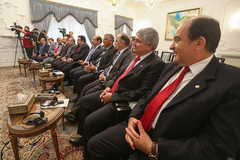 اعطای نشان عالی جمهوری اسلامی به سفیر ونزوئلا توسط رییس جمهوری 